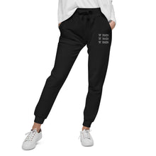 Load image into Gallery viewer, Tat Doggies Embroidered Fleece Sweatpants
