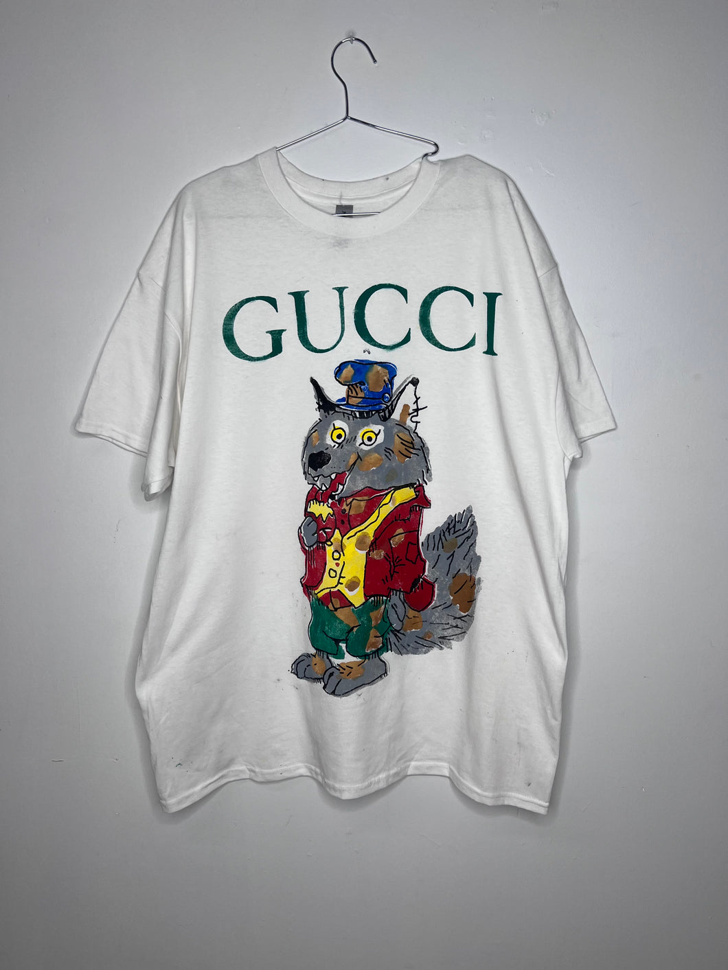 Gucci t shirt wolf hotsell