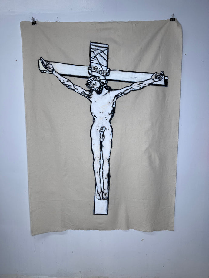 Jesus Huge Canvas Piece