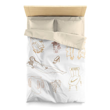 Load image into Gallery viewer, Romance Flash Microfiber Duvet Cover

